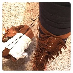 SECRET KNEE HIGH CALF FLATS